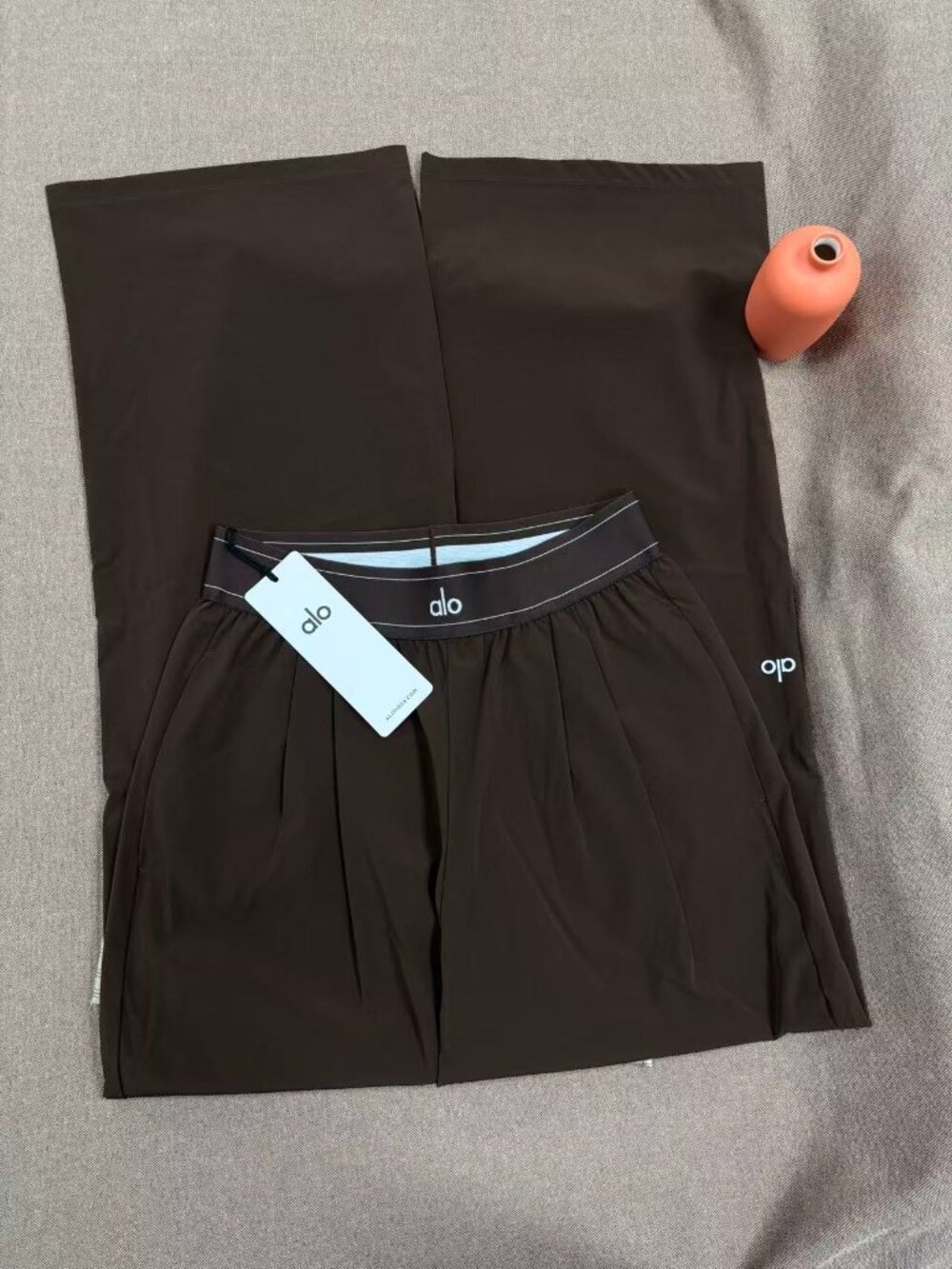 ☕🔥Alo Yoga Suit Up Trouser Coffee Brown (Regular Version) - Picture 5 of 12